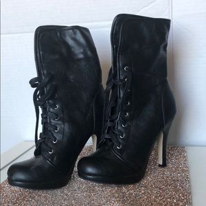 Madden Girl Tie Up Boots High Heels!